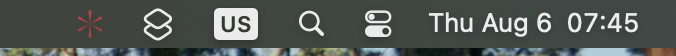 The Suite lives in the menu bar. Closing the window does not stop it — governance keeps running.